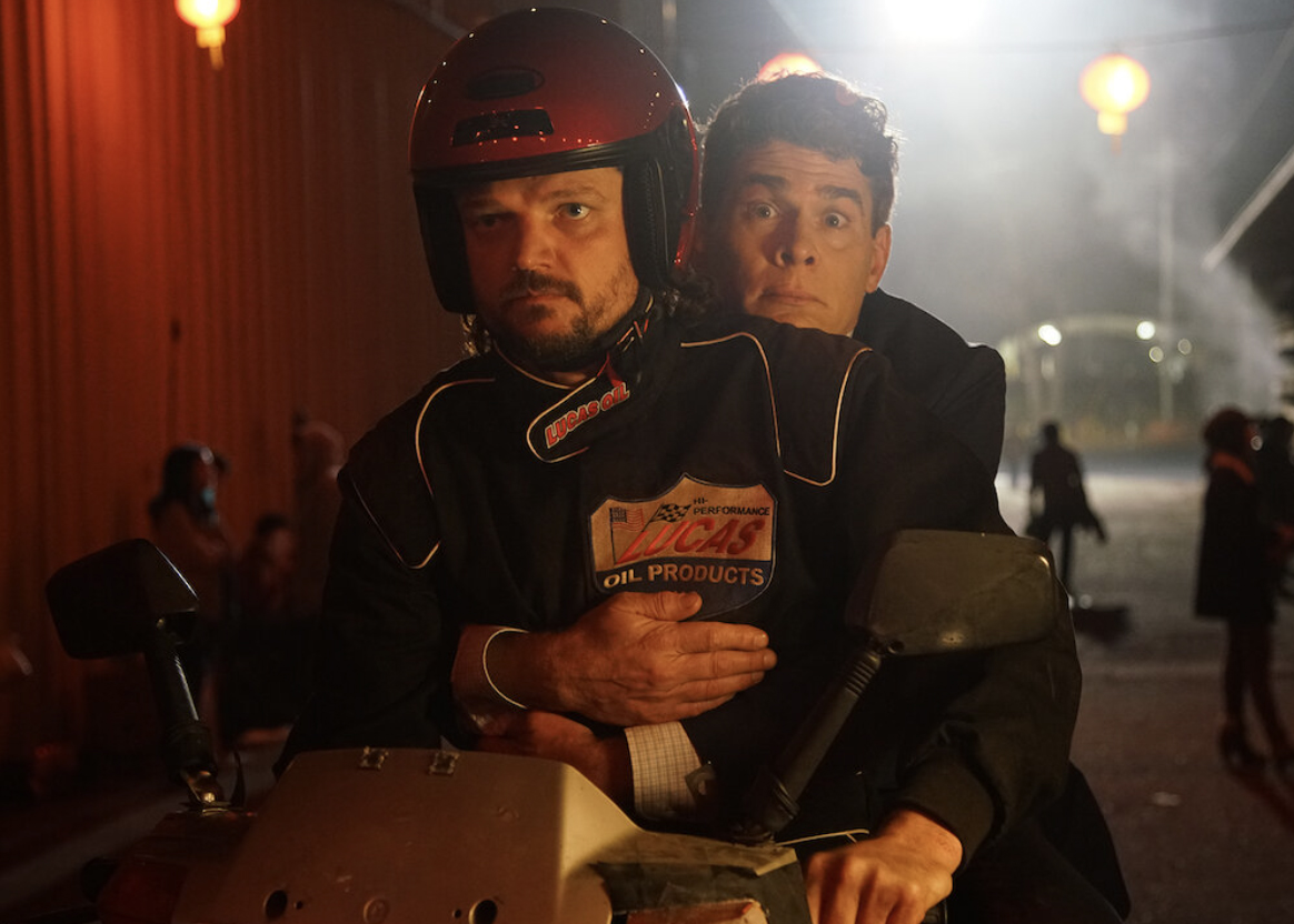 On-set still from Wheels of Fortune